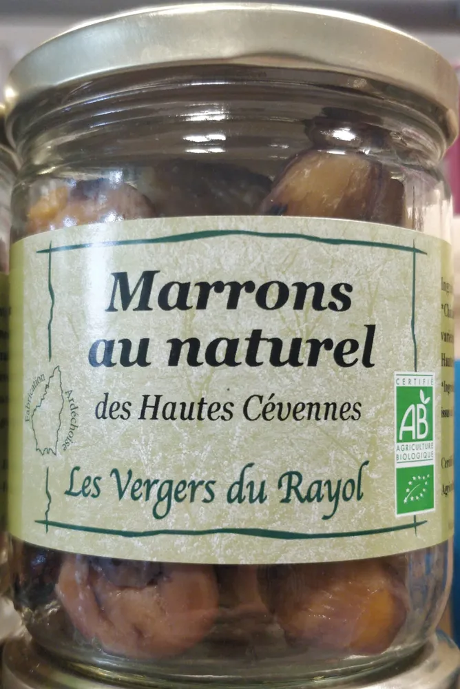 Marrons au naturel