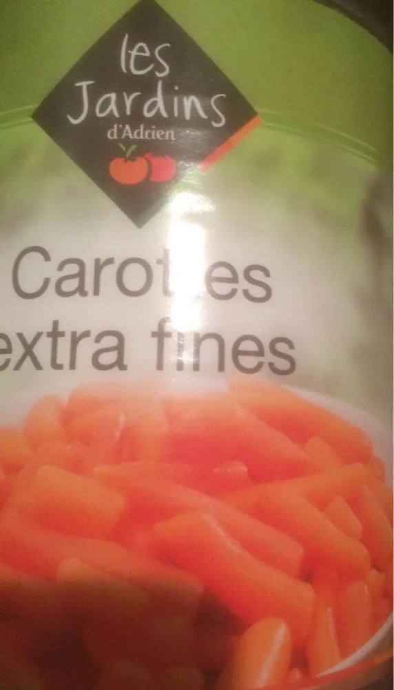 Carotes extra fines
