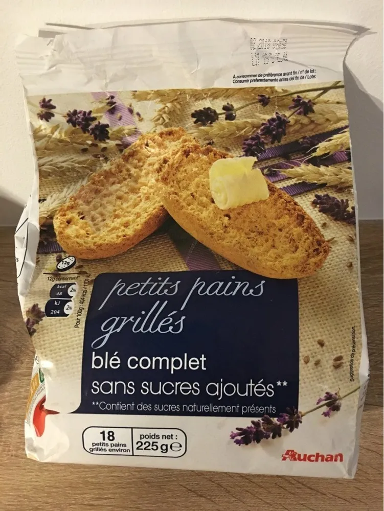 Petits pains grilles