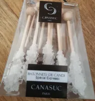10 Mini Bâtonnets De Sucre Candi Roux Et Blanc