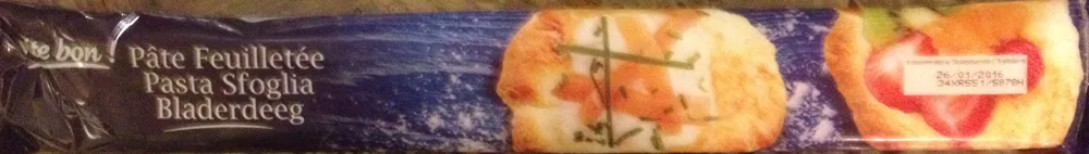 Pâte feuilletée