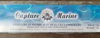 Filets de St Pierre avec peau crus congelés