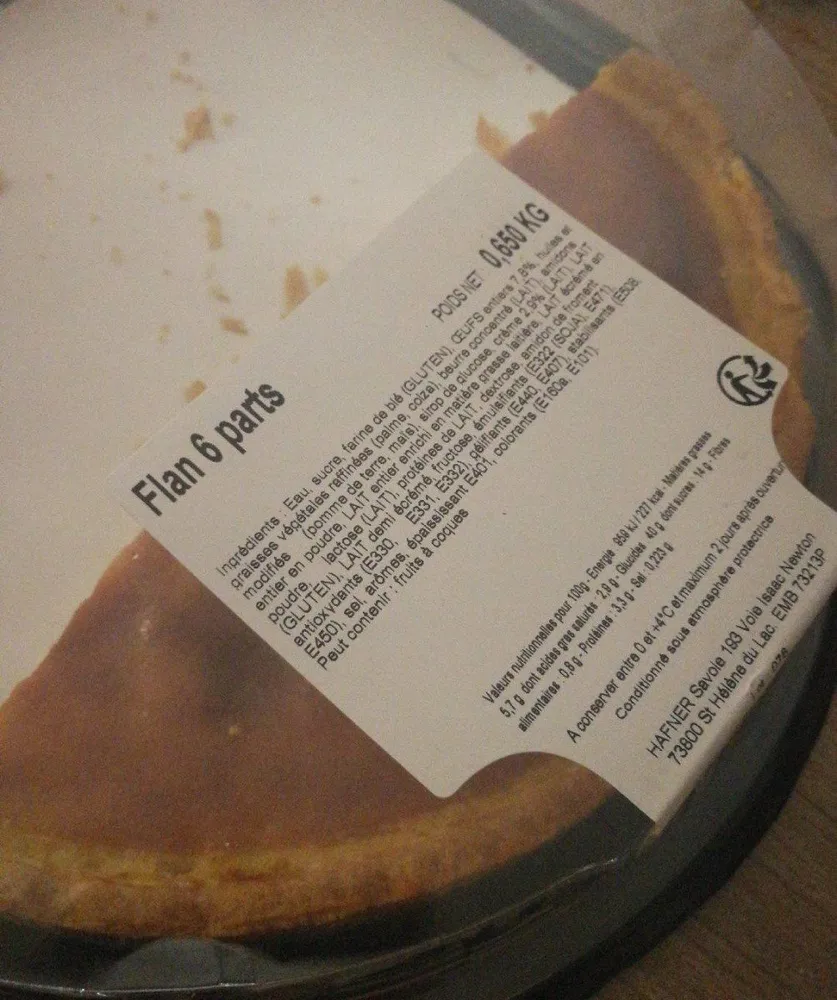 Flan 6 Parts