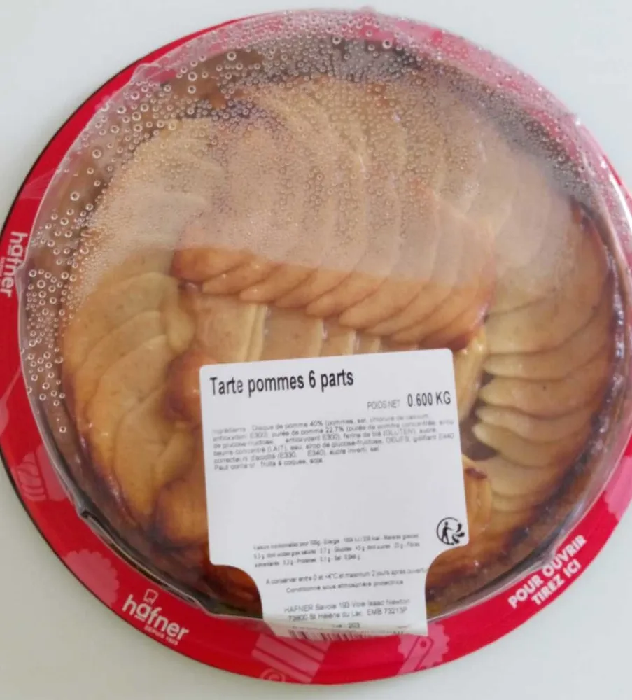 Tarte Pomme 6 Parts