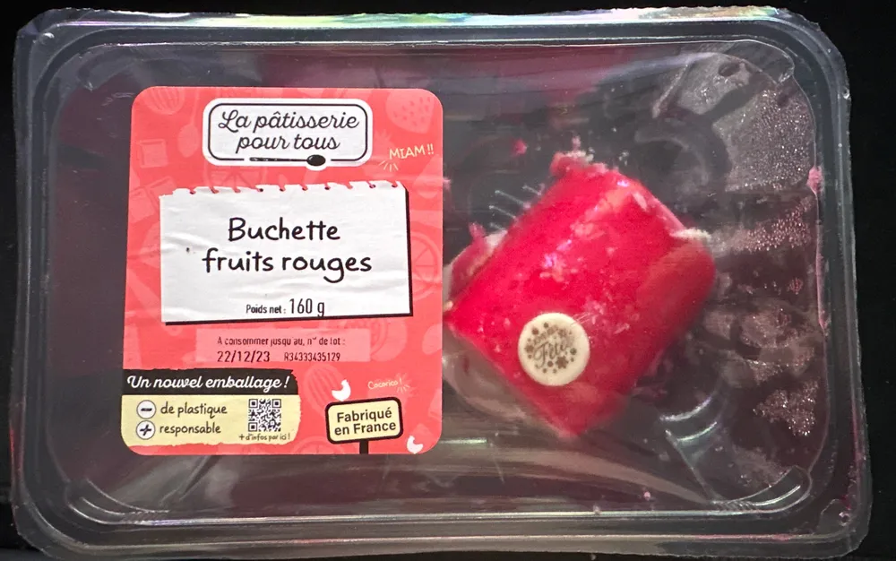Buchettes fruits rouges