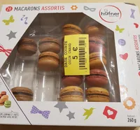 20 macarons assortis