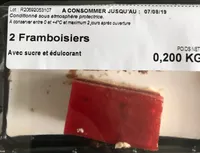 2 framboisiers