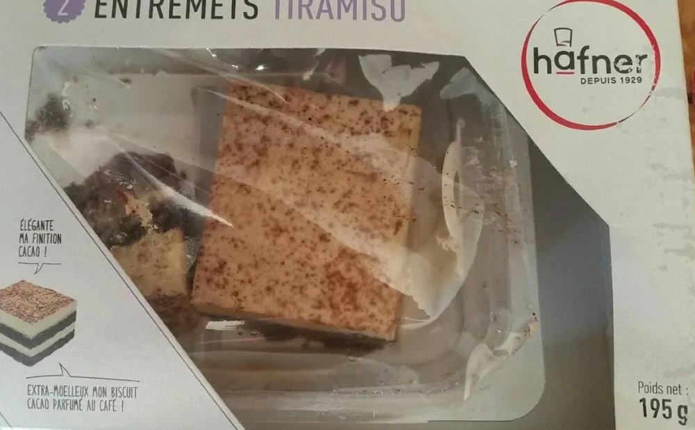 Entremets tiramisu