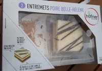 Entremets poire belle-hélène