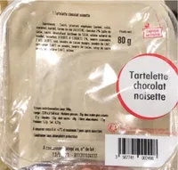 Tartelette chocolat noisette