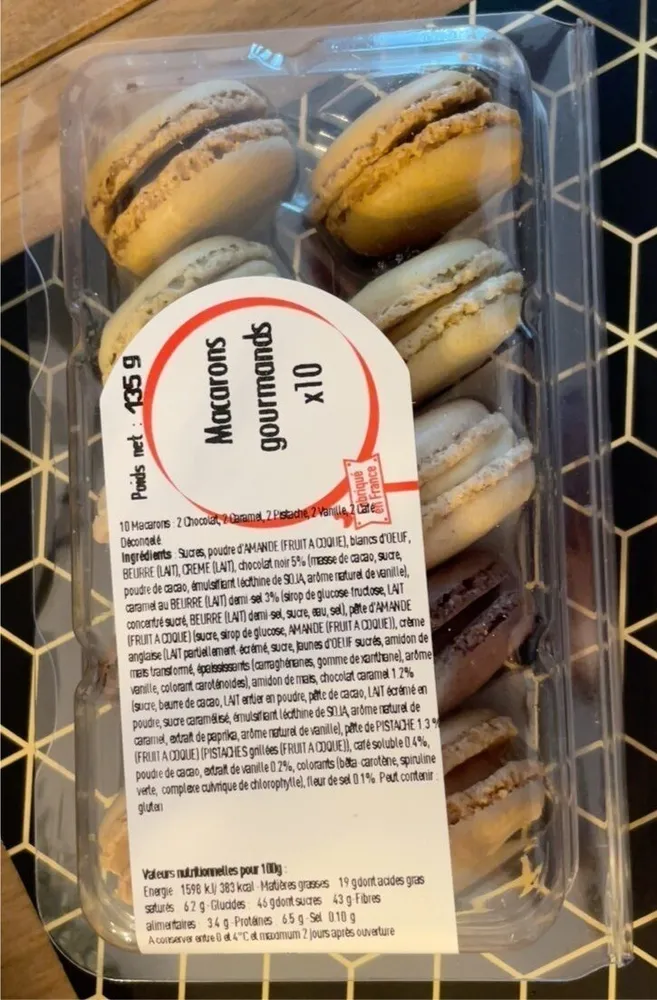 Macarons gourmands