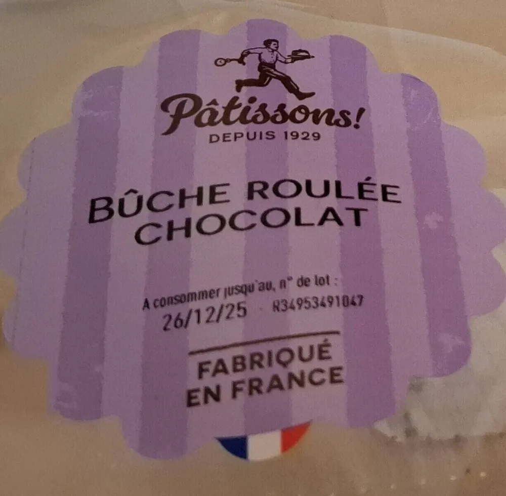 Bûche roulée  chocolat