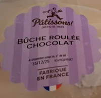 Bûche roulée  chocolat