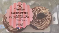 Tartelettes café façon cappuccino