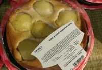 Tarte amandine poire 6 parts La pièce de