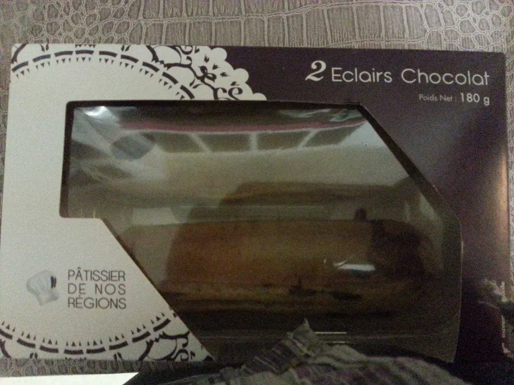 2 éclairs chocolat