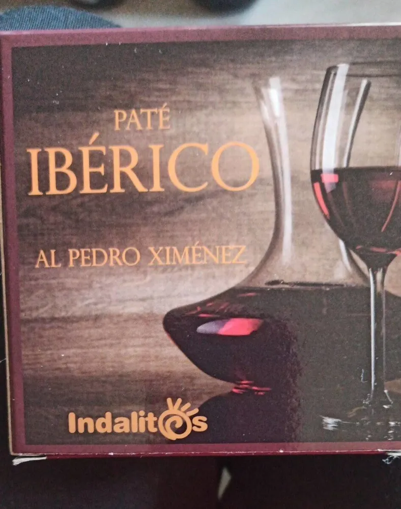 Paté ibérico al Pedro Ximénez