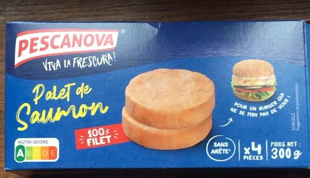 Palet de saumon