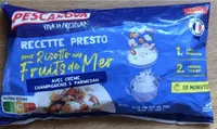 Recette presto pour risotto aux fruits de mer surgele