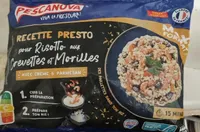 Recette Presto pour risotto aux Crevettes et Morilles