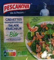 Crevettes décortiquées cuites pour salade fraîcheur