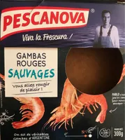 Gambas rouges sauvages
