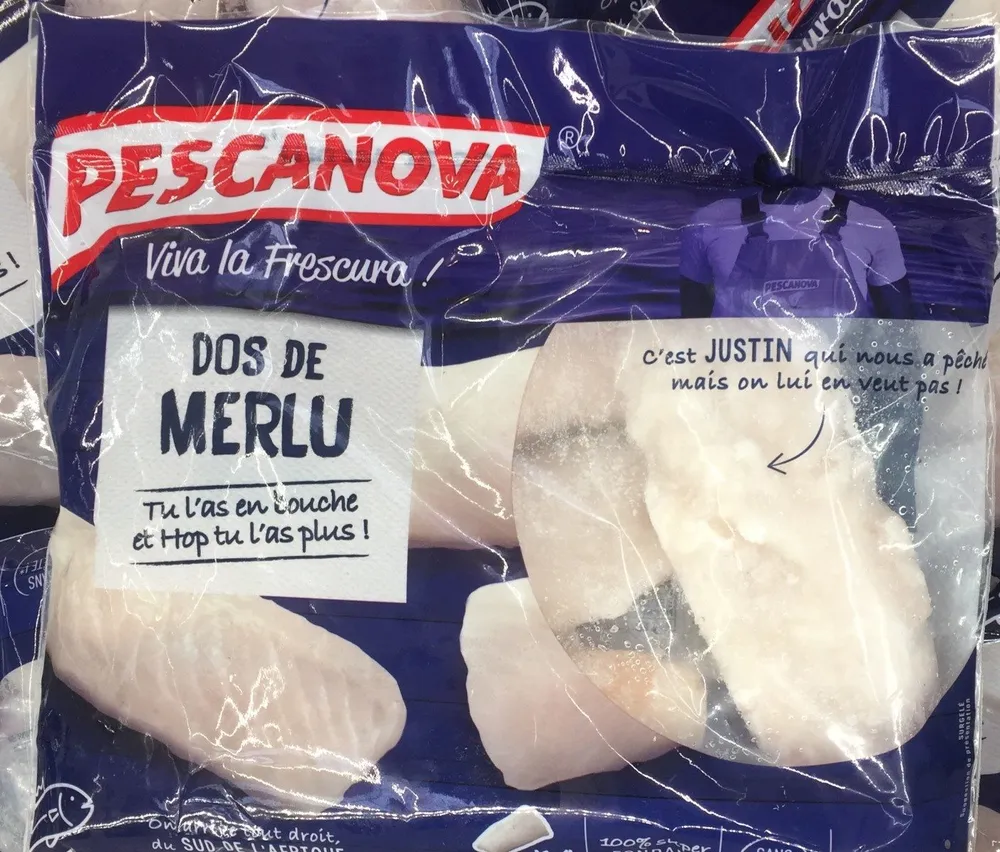 Dos de merlu