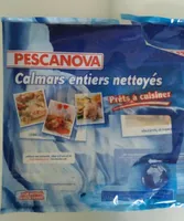 Calmars Entiers Nettoyés