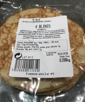 4 Blinis