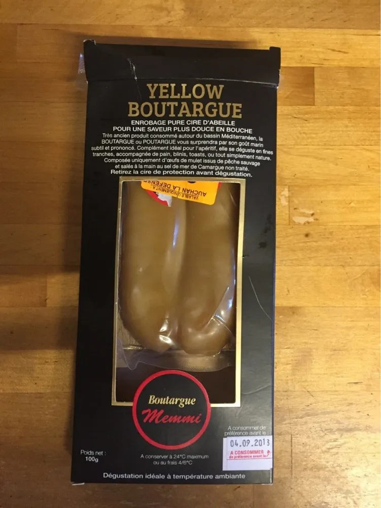 Boutargue Classique Jaune