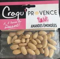 Amandes émondées
