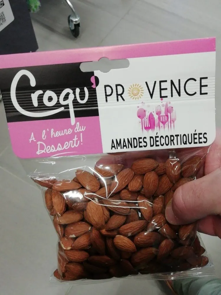 Amandes décortiquées