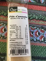 Pâte d'amande