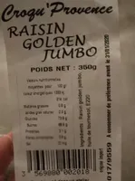 Raisin Golden Jumbo