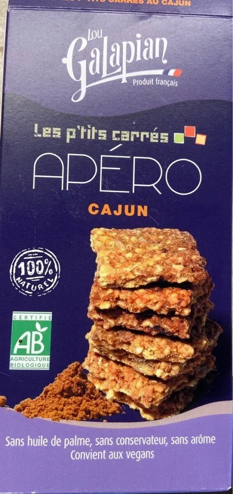Les p'tits carrés apéro