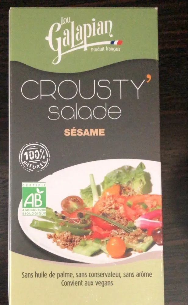 Crousty salade sesame