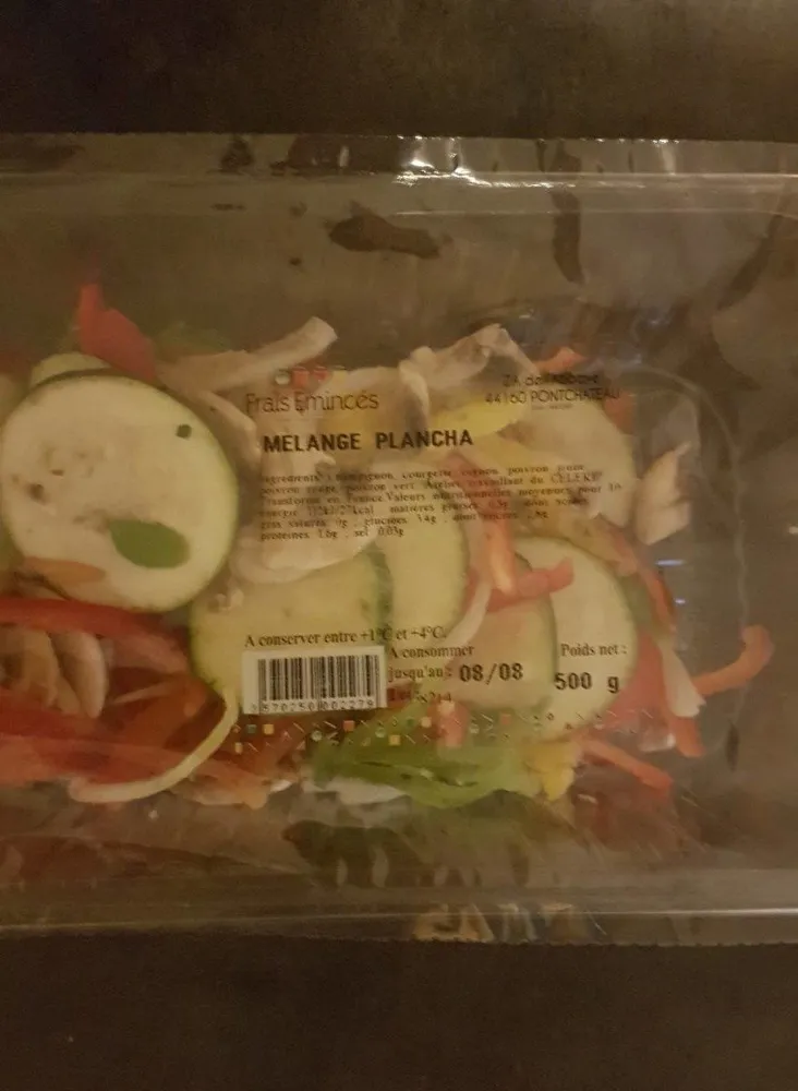 Mélange plancha
