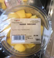 Mangue morceaux, barquette, 200g