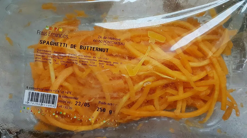 Spaghetti de butternut