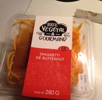Spaghetti de butternut et sa sauce
