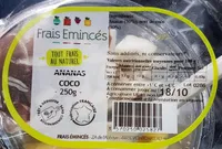 Frais Emincés Ananas-Coco