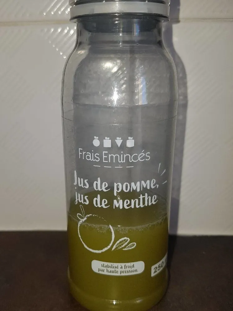 Jus de pomme jus de menthe
