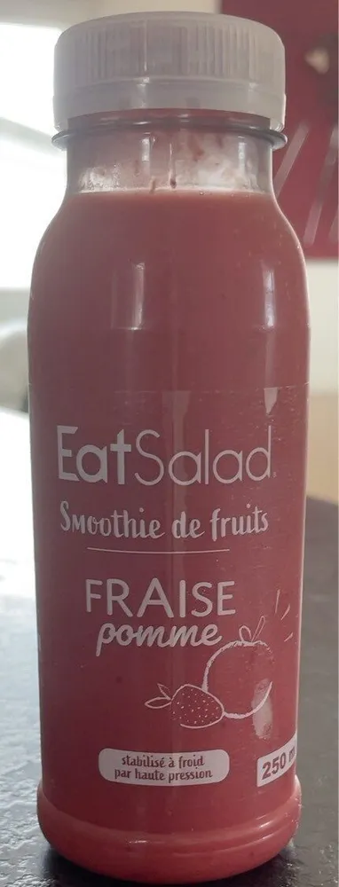 Smoothie fraise pomme