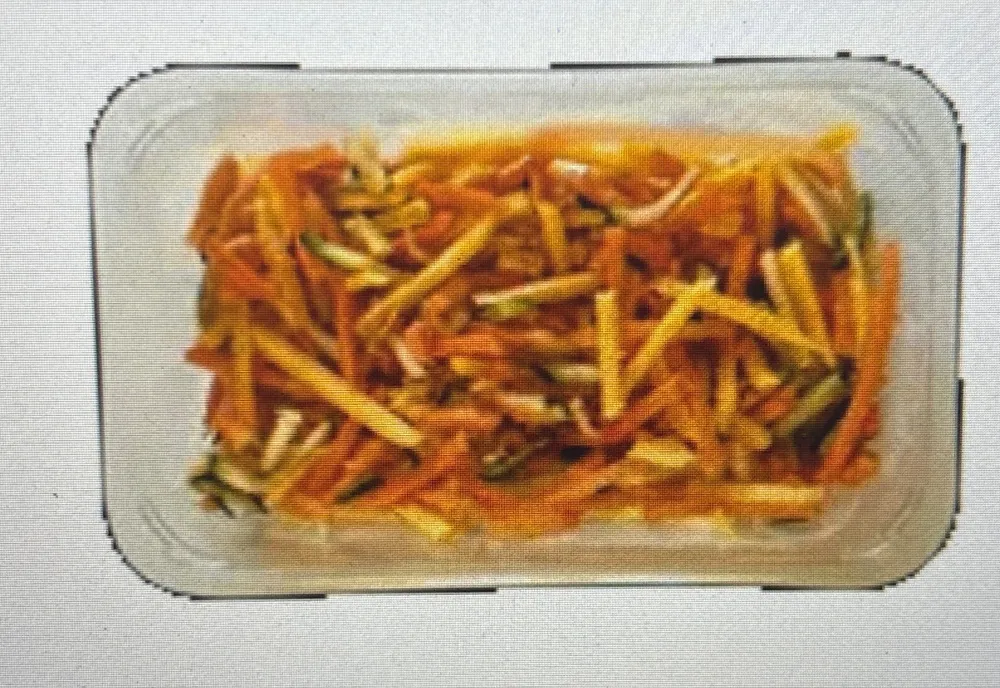 Julienne de légumes