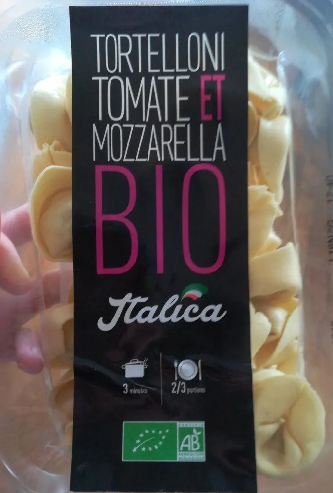 Tortelloni tomate et mozzarella