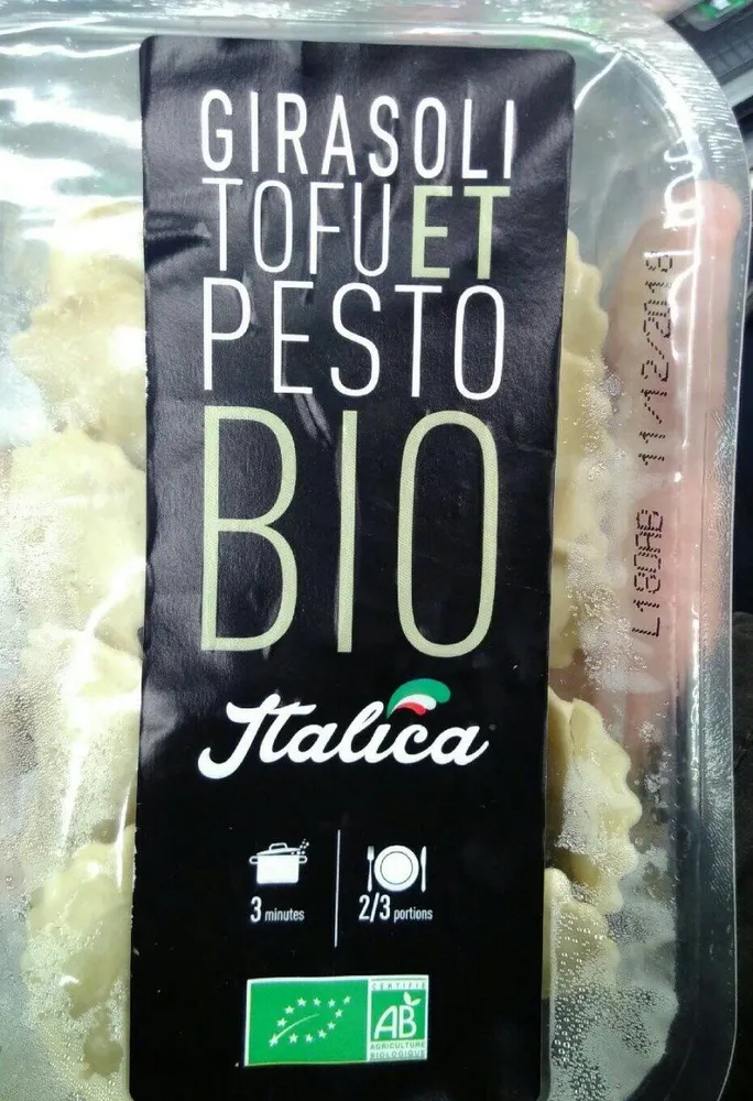 Girasoli tofu et pesto