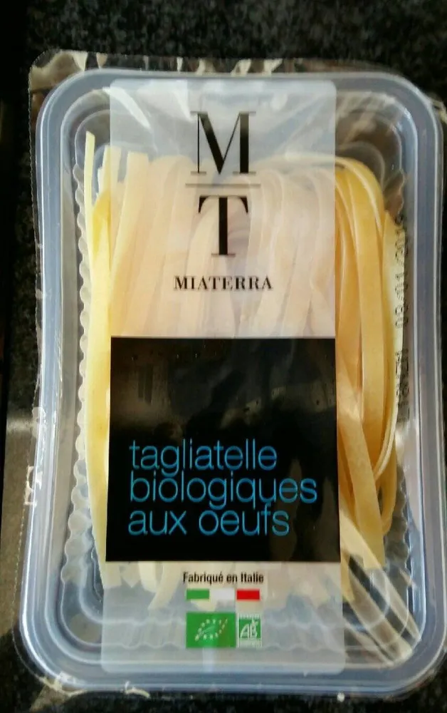 Tagliatelle biologiques aux oeufs