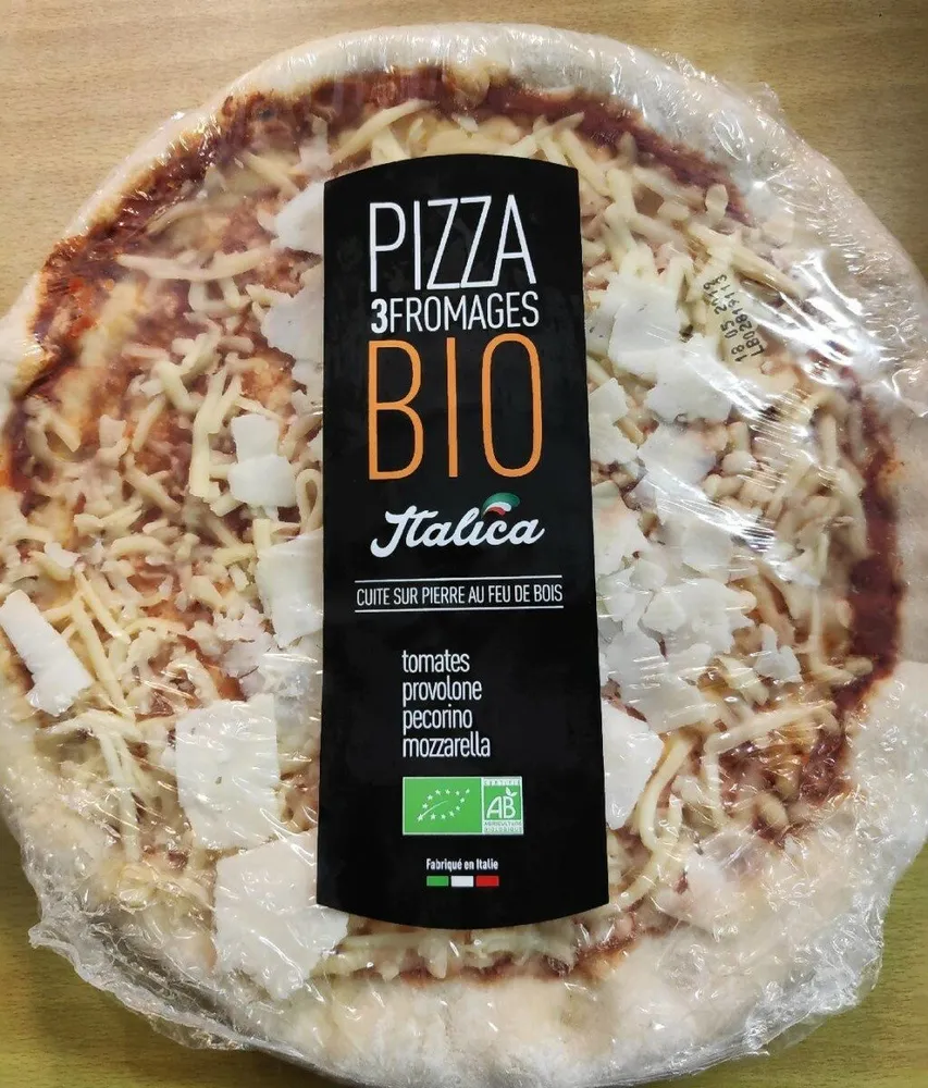 Pizza 3 fromage bio