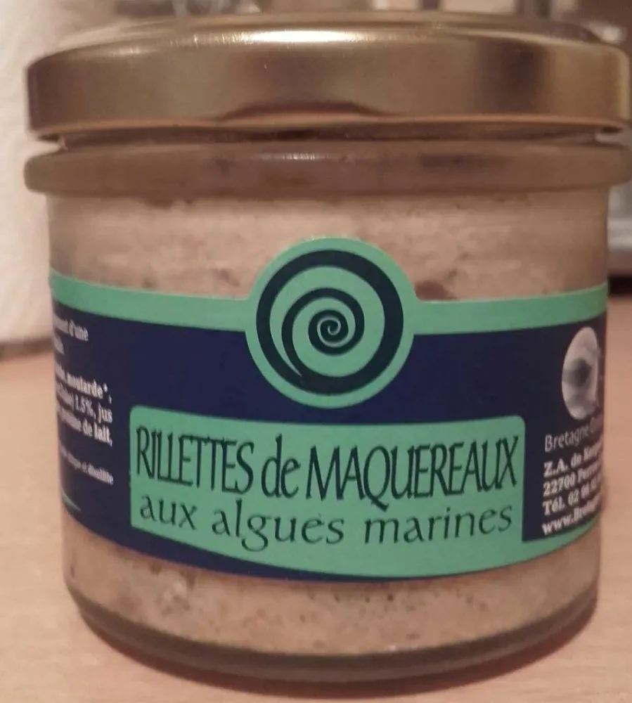 Rillettes de Maquereaux aux Algues Marines