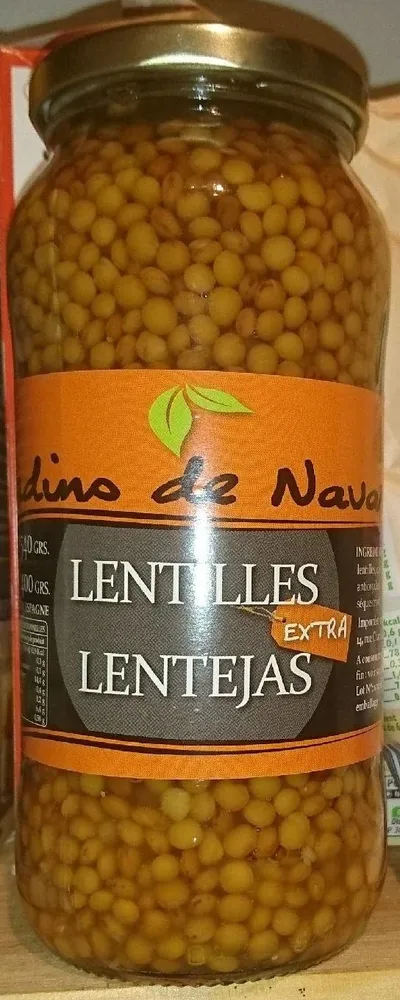 Lentilles Jardins de Navarre bocal